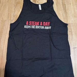 Carnivore tank top for steak lover gift meat lover gym tanks muscle tees